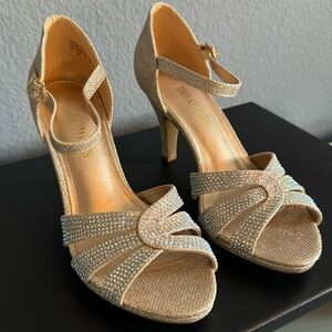 DREAM PAIRS Women's Amore Fashion Stilettos Open Toe Pump Heel Sandals